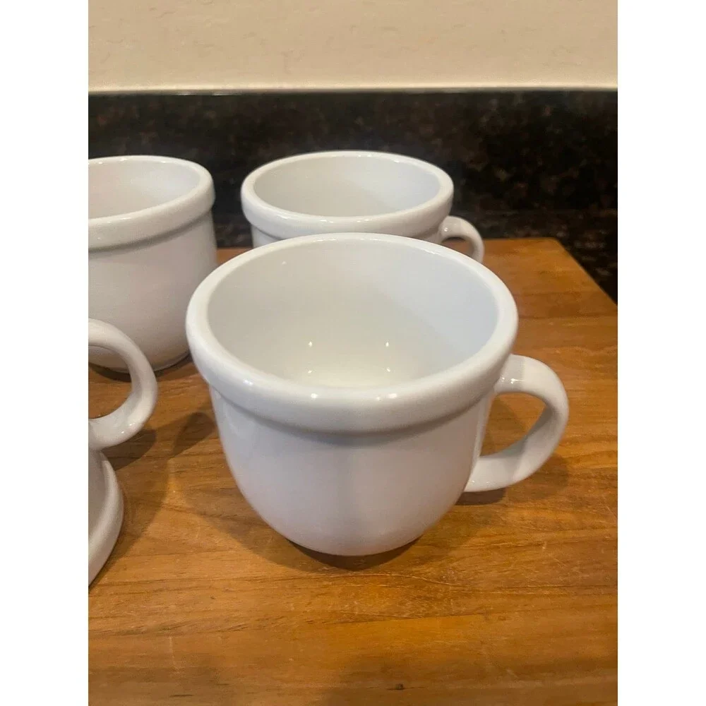 5 Pottery Barn Suppertime Du Jour coffee Mugs